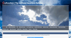 Desktop Screenshot of godhoodism.com